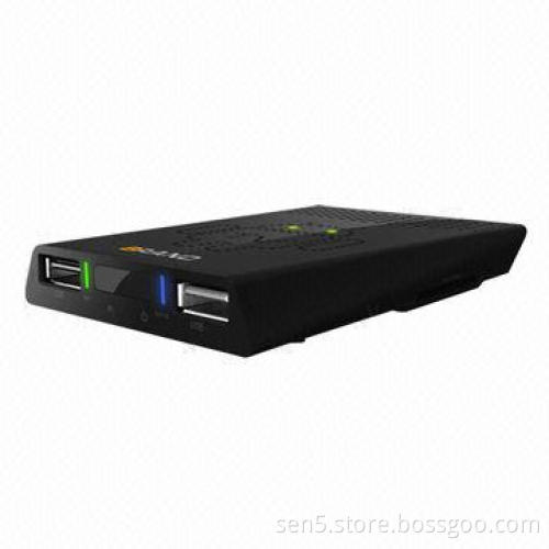 HD Dual-core TV Box, Android 4.2 OS/2 x 1.0GHz CPU/3D Movie/1GB DDR3, Up to 64GB Extends Memory